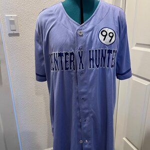 BoxLunch Naruto Shippuden Hunter x Hunter Baseball Jersey 2X Anime
